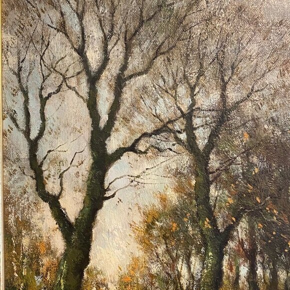 Original Dutch Oil Painting A. Hendriks Signed - Picture 8 of 16